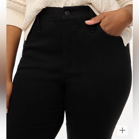 J.Crew Essential Straight Jeans in Black - Picture 4 of 5